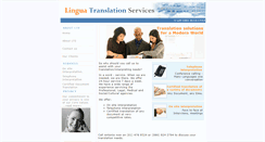 Desktop Screenshot of linguatranslationservices.com