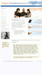 Mobile Screenshot of linguatranslationservices.com